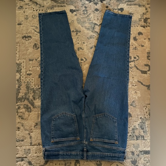 Abercrombie & Fitch straight mid rise Jeans classic blue - Picture 4 of 4